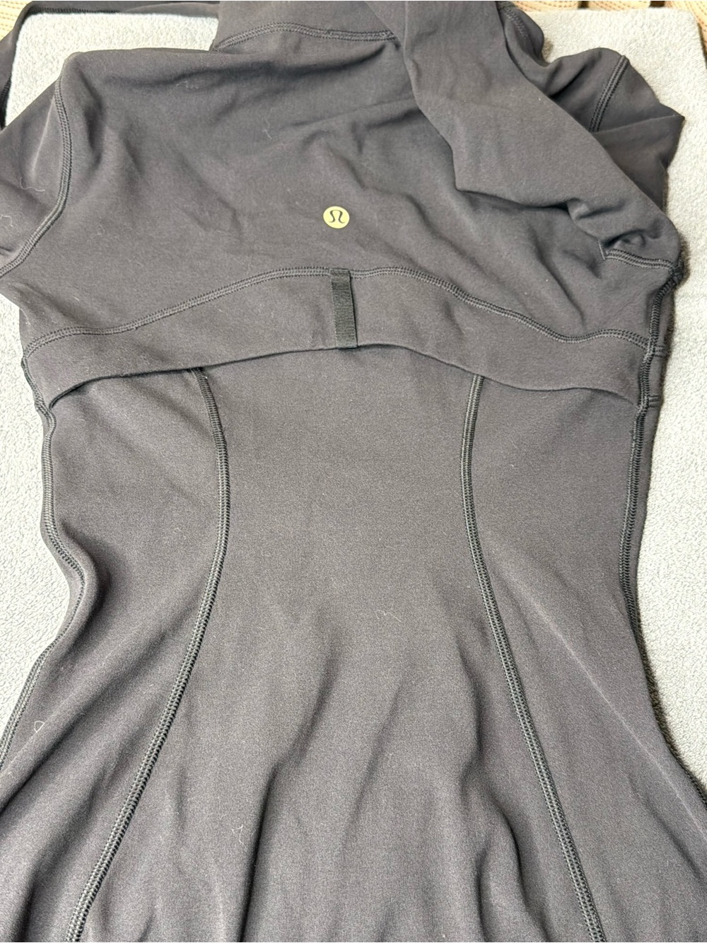 lululemon athletica SZ 0 Black Define Jacket with Gold Zippers - Picture 4 of 5